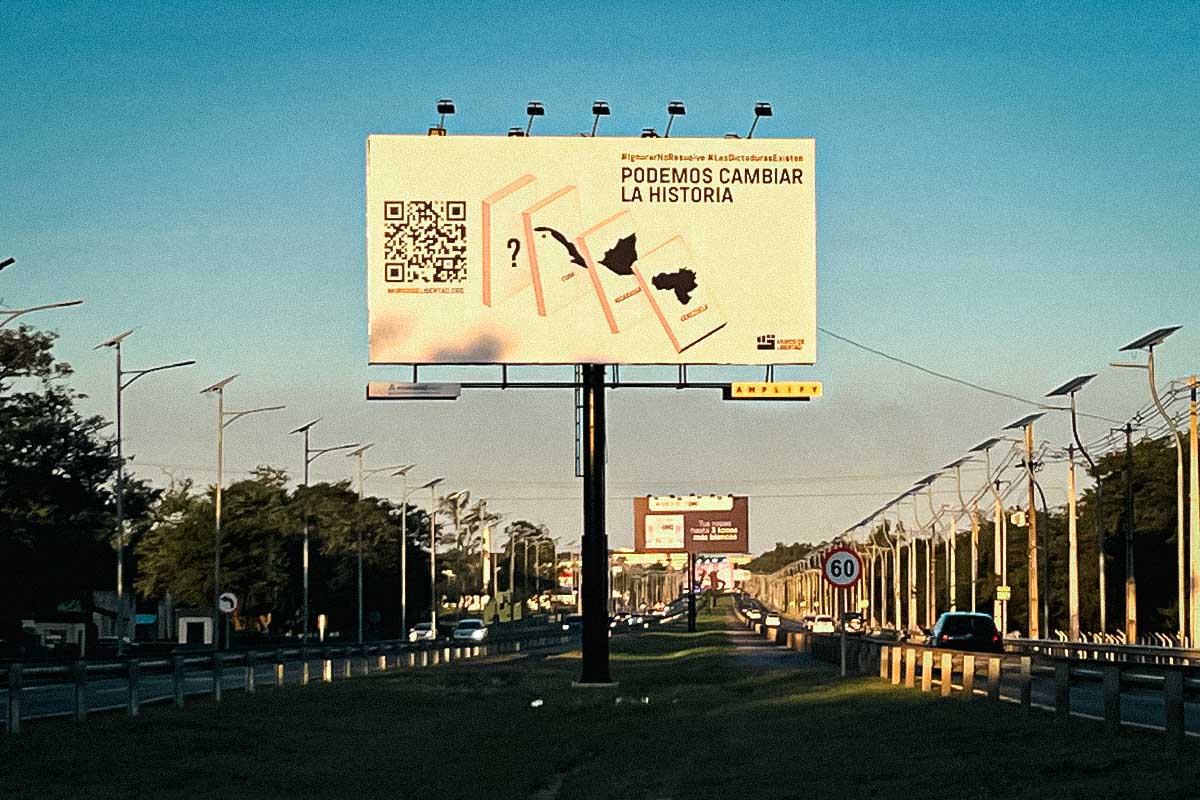 Muros de libertad en el marco de la 54 asamblea de la Organización de Estados Americanos - OEA