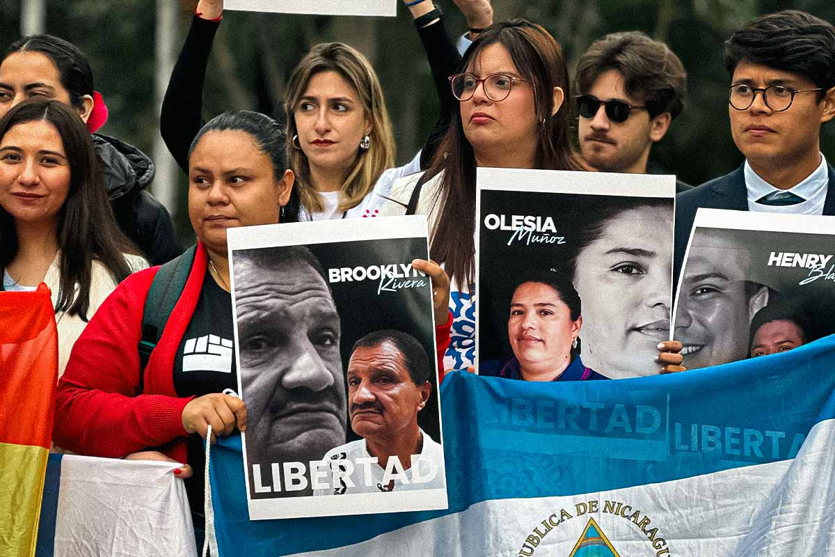 Muros de libertad en el marco de la 54 asamblea de la Organización de Estados Americanos - OEA